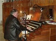 Fulfilling a fantasy...playing one of the larger pipe organs in Germany.  7 Million Dollars of old and new world technology at my fingertips!